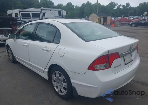 2010 Honda Civic Lx from USA, damaged, VIN 2HGFA1F57AH559592